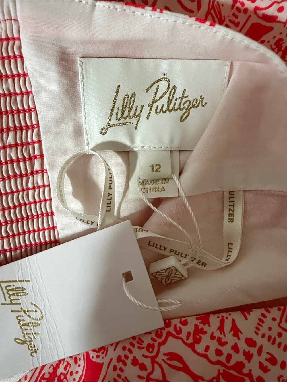 Lilly Pulitzer Rocko Romper Minzer Red Seaside Harbour Print - Picture 9 of 13